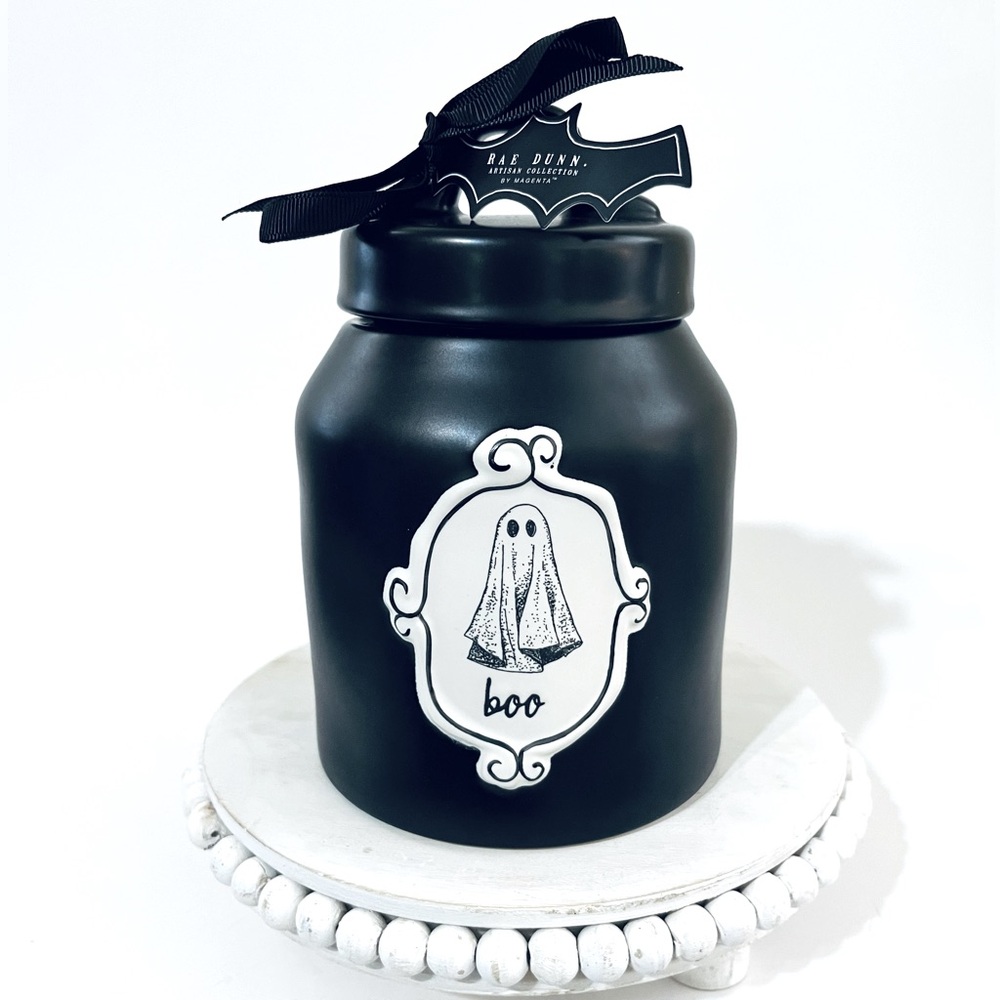 Rae Dunn Halloween Ghost Canister
